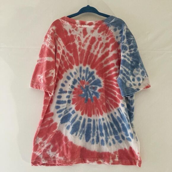 The Rolling Stones Tie Dye Graphic Tee Youth Kids SMALL 6/7 VTG STYLE T SHIRT - Picture 5 of 5